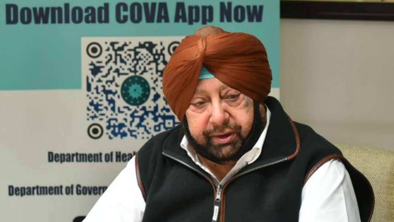 Punjab Chief Minister Amarinder Singh