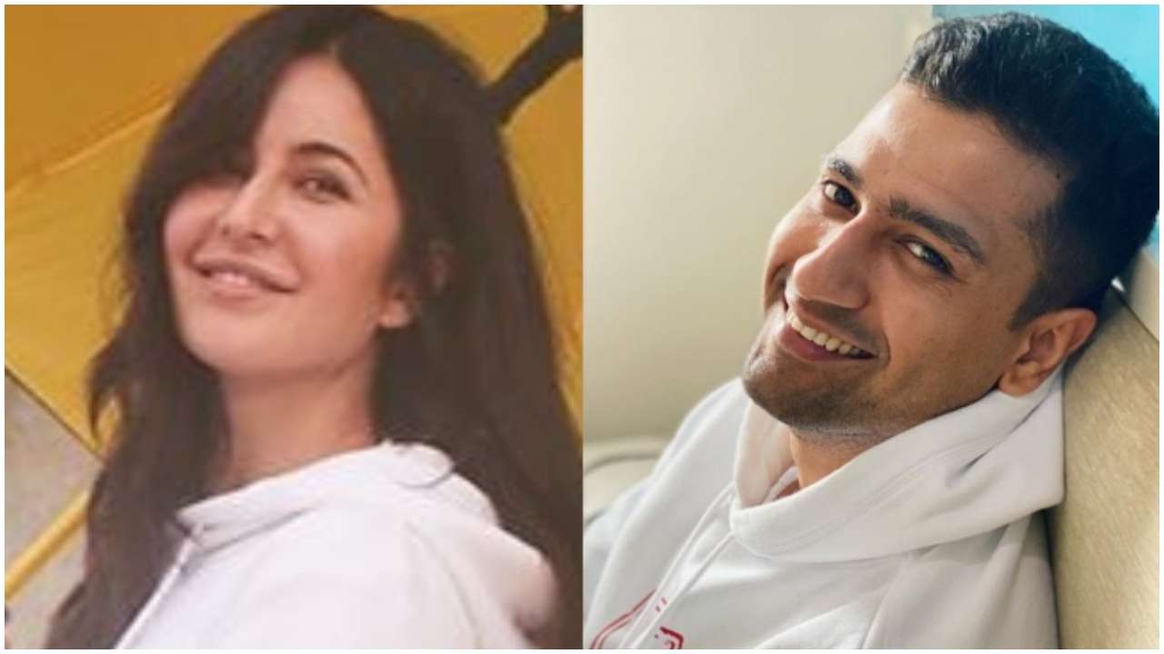 Katrina Kaif Bf Full Video - Pics: Fans can't stop gushing as Vicky Kaushal, Katrina Kaif twin in white  hoodies, spark dating rumours