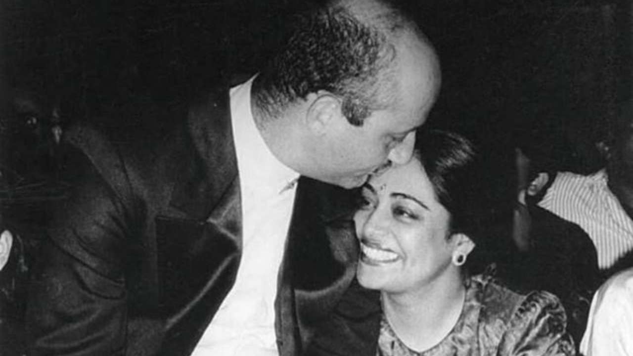 Anupam Kher, Kirron Kher