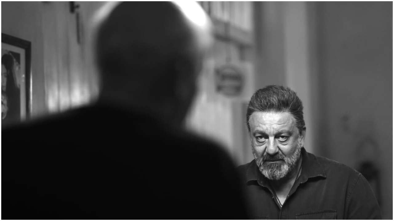 Sanjay Dutt looks dapper with intense expression on his face