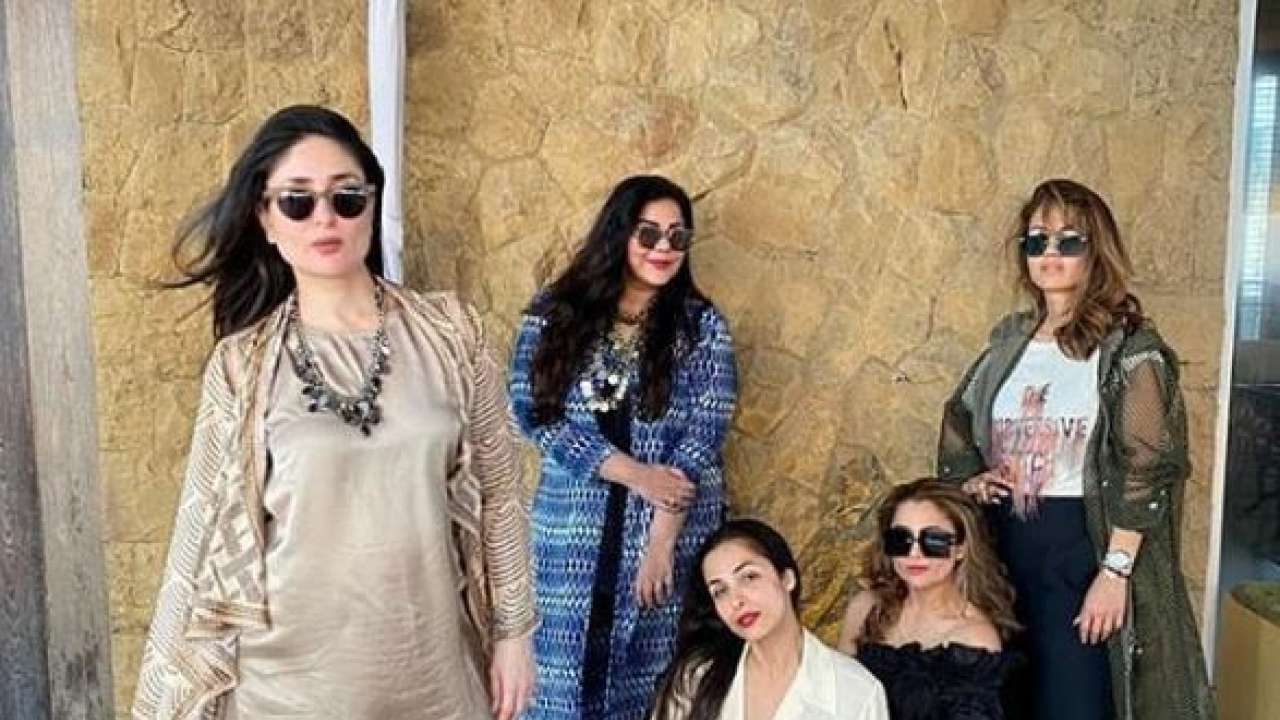 Kareena Kapoor Khan, Malaika Arora, Amrita Arora, Natasha Poonawala, Mallika Bhat