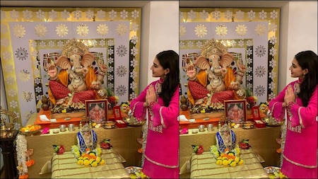 Sara Ali Khan celebrates Ganesh Chaturthi