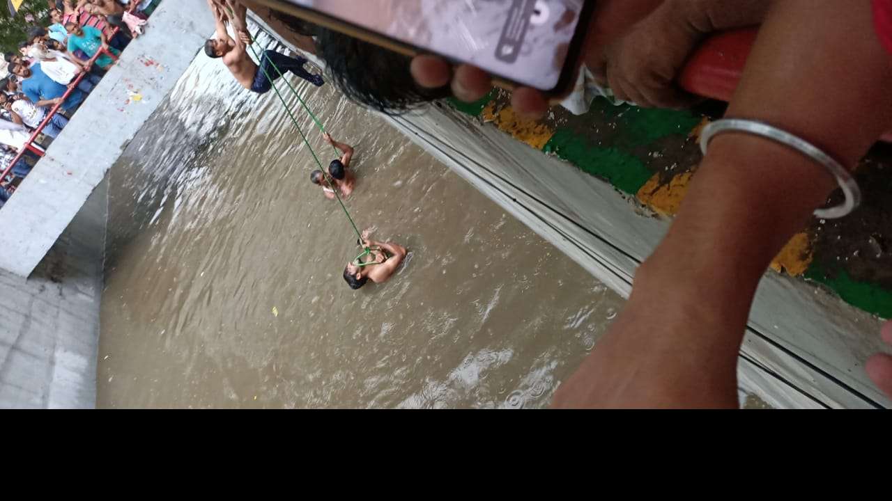 Ghaziabad underpass waterlogging