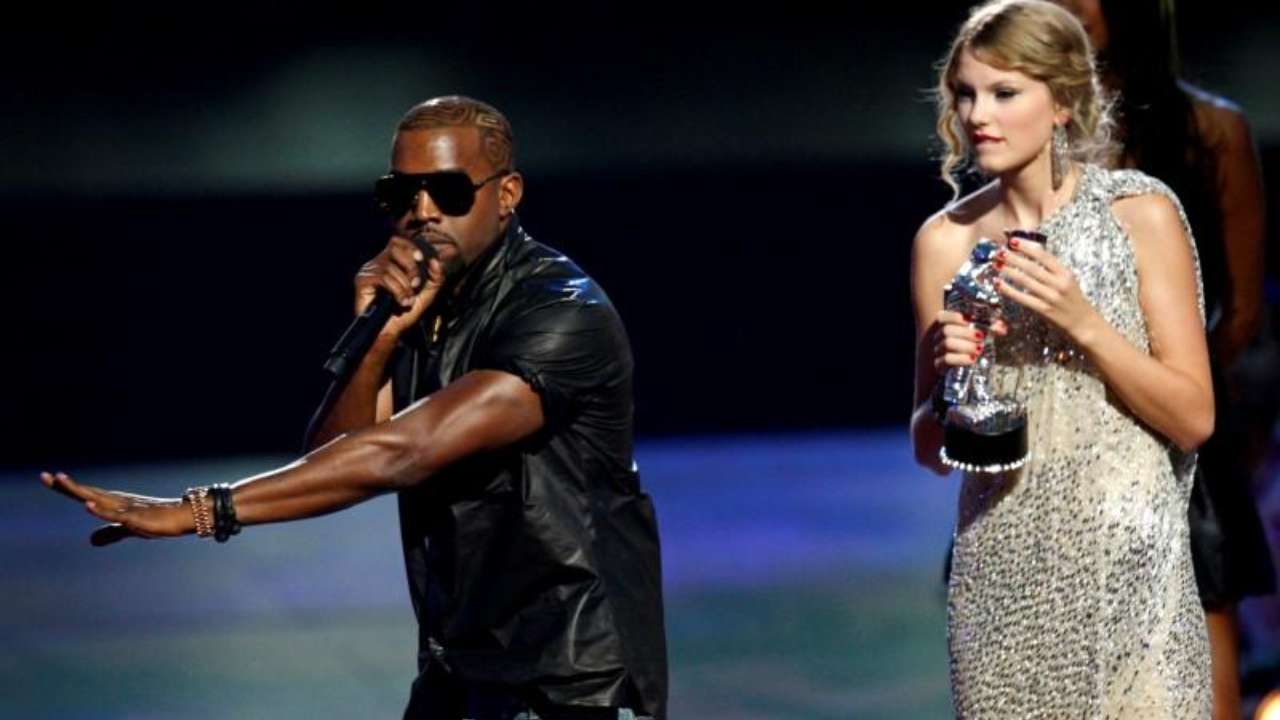 Kanye West Says God Was The Reason He Interrupted Taylor Swift At   922615 Kanyewest Taylorswift Vma 