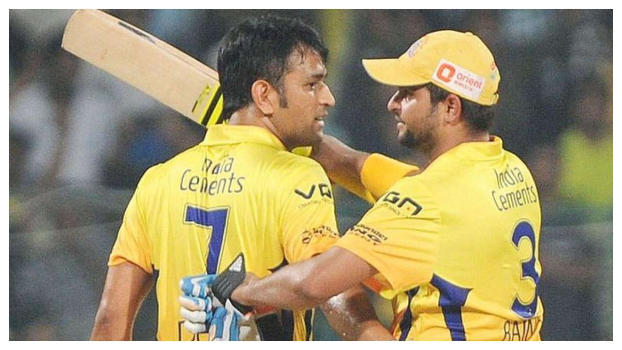 Suresh Raina MS Dhoni