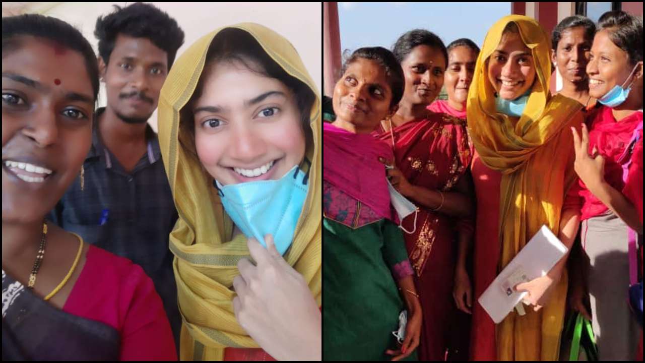 Sai Pallavi Latest Xxx Video - Viral Photos: Sai Pallavi appears for an exam in Trichy; poses with fans  for selfies