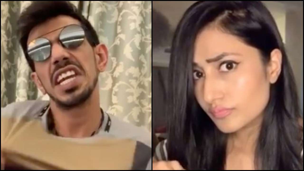 Yuzvendra Chahal and Dhanashree Verma