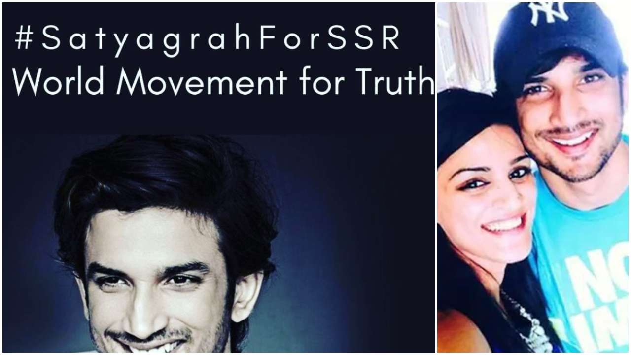 Sushant Singh Rajput's sister Shweta promises justice for late actor; initiates 'Satyagrah For SSR'