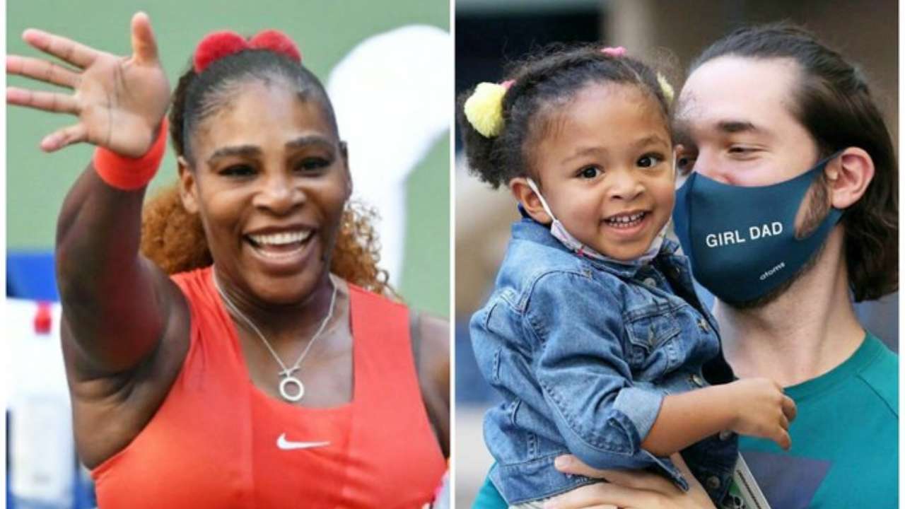 Serena Williams' Daughter Olympia Cuddles Dad Alexis Ohanian: Pics