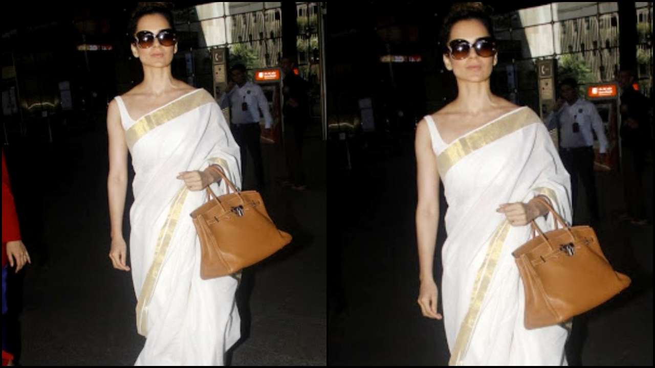 Photos 6 Times Kangana Ranaut Nailed The Perfect Airport Look By Draping Saree Good starting pose for an intimate glamour. photos 6 times kangana ranaut nailed