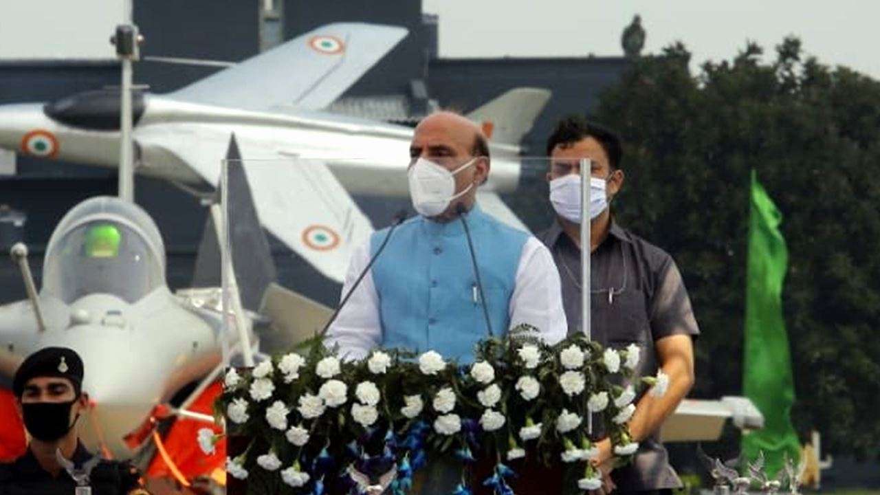 Defence Minister Rajnath Singh