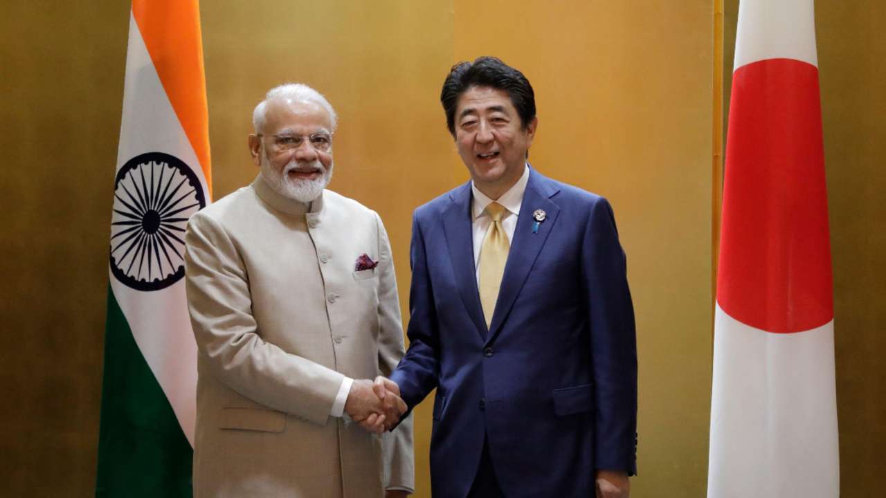 Narendra Modi and Shinzo Abe