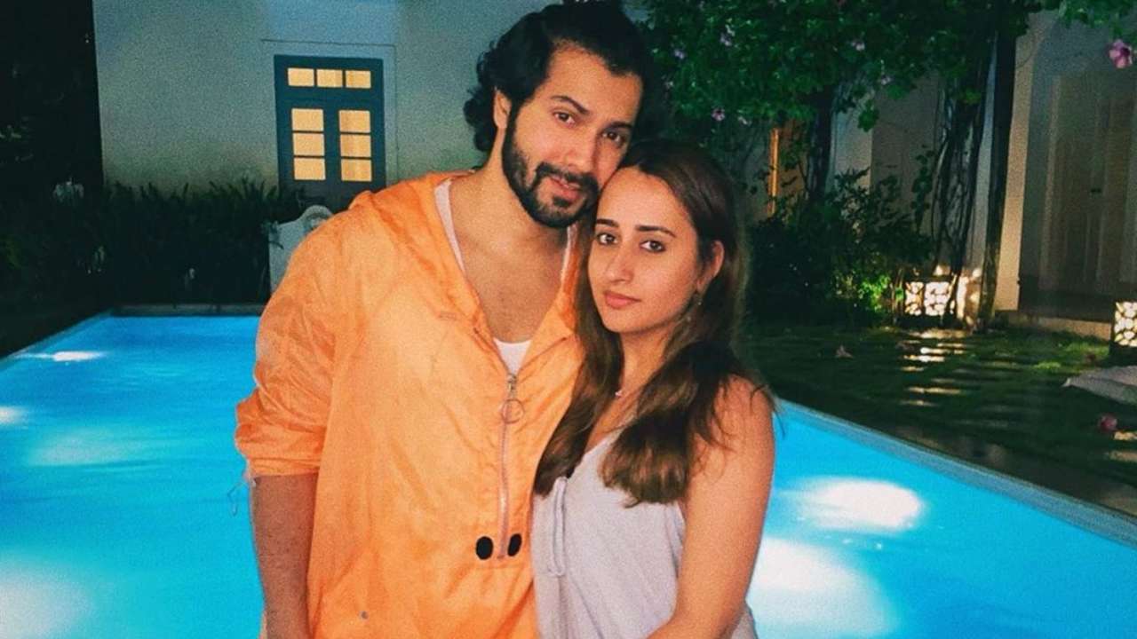 Varun Dhawan with Natasha Dalal