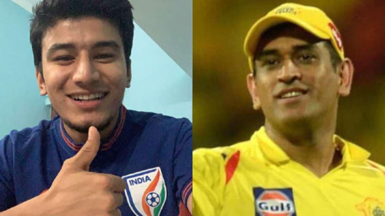 MS Dhoni, Anirudh Thapa, Indian Football, Football, CSK, IPL 2020, Dhoni, MSD, 