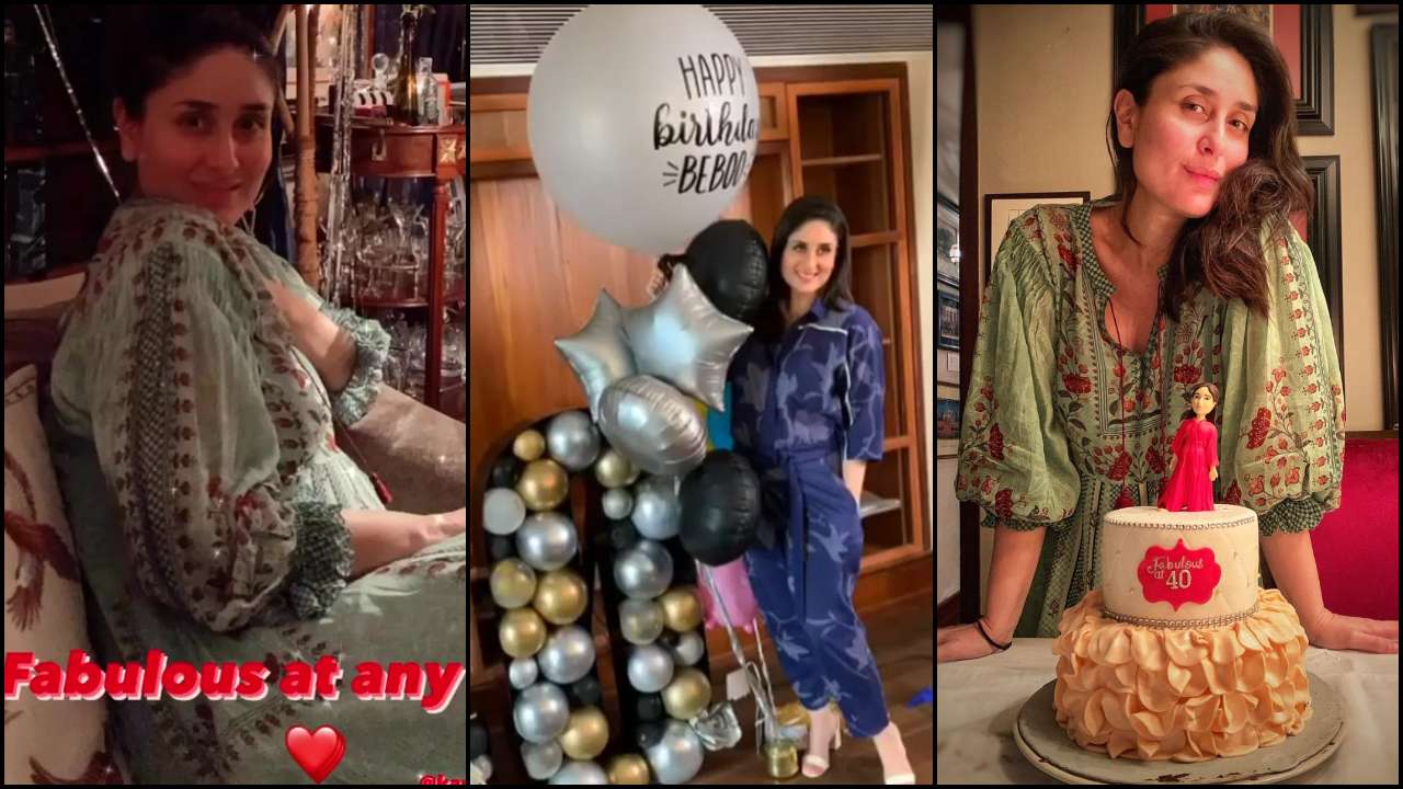 Inside Photos: Kareena Kapoor Khan is ‘fabulous at 40’; celebrates