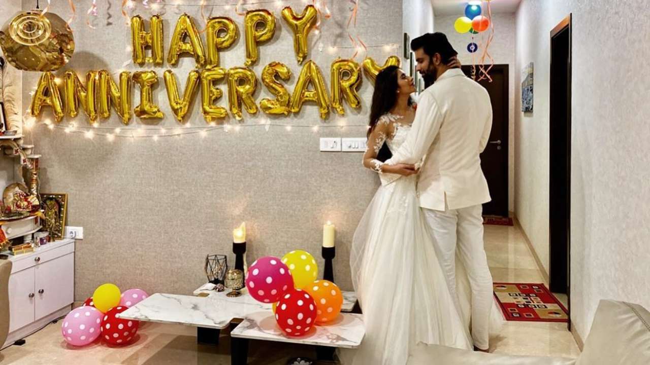 Watch: Charu Asopa and Rajeev Sen finally celebrate first wedding ...
