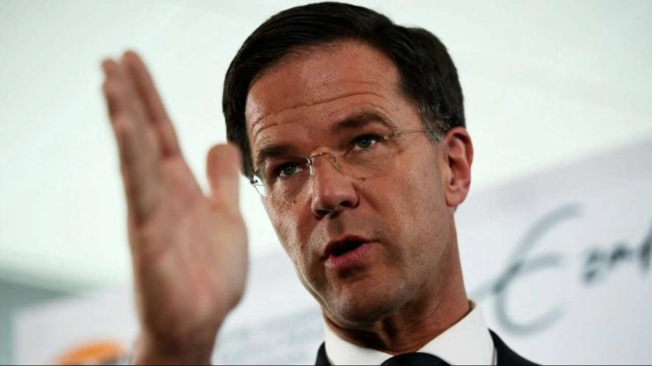 'shut up': dutch prime minister mark rutte hits out at cheering soccer fans