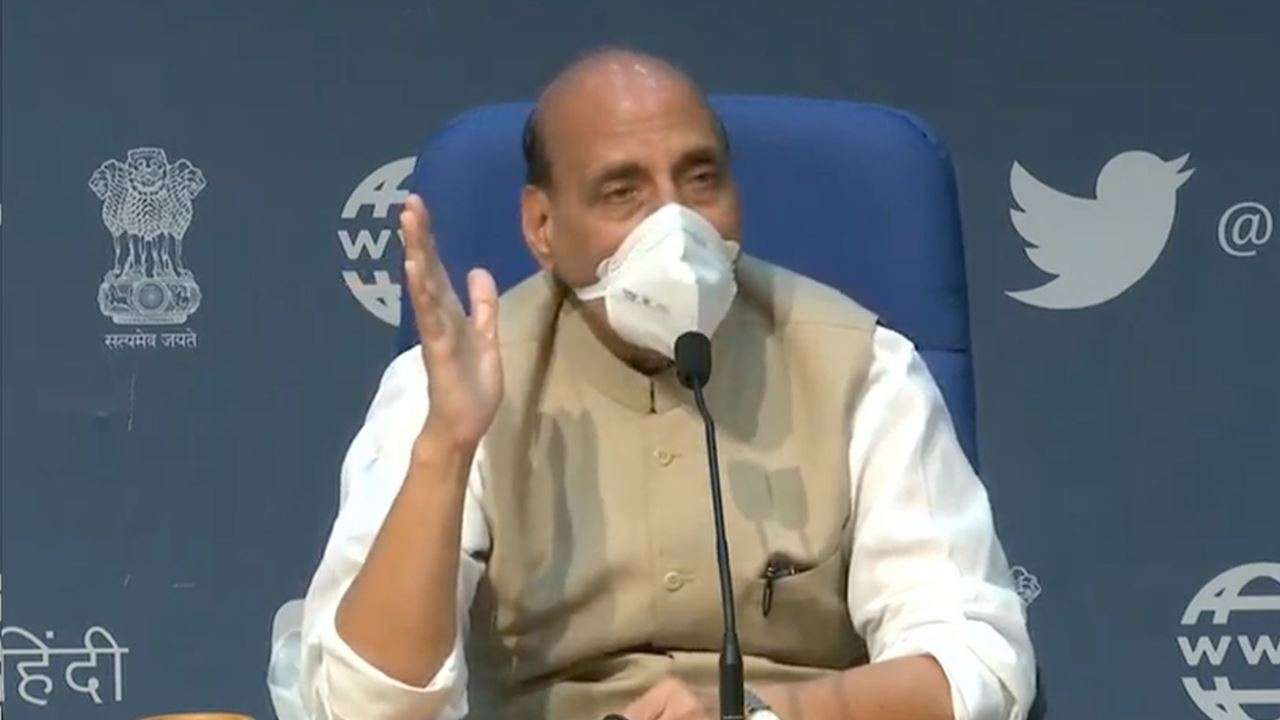 Defence Minister Rajnath Singh