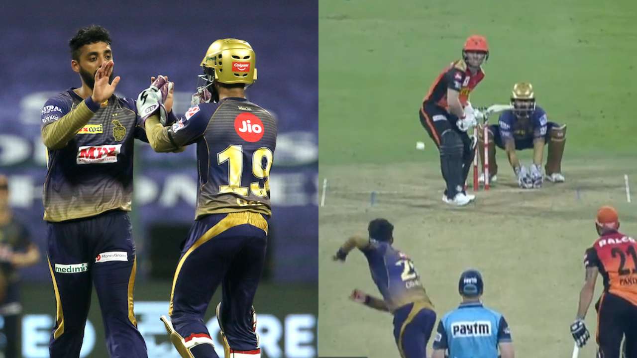 Watch Varun Chakravarthy S Bamboozling Delivery To Dismiss David Warner In Kkr Vs Srh Match