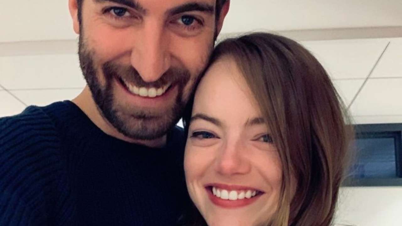 Emma Stone with David McCary