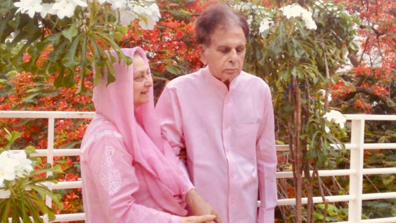 Dilip Kumar-Saira Banu are in 'pink' of their health in latest photo