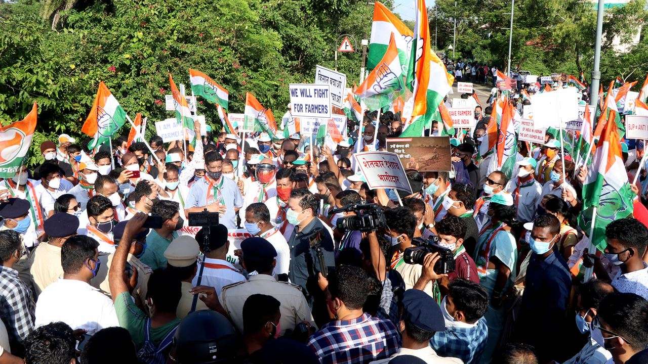 Congress protest