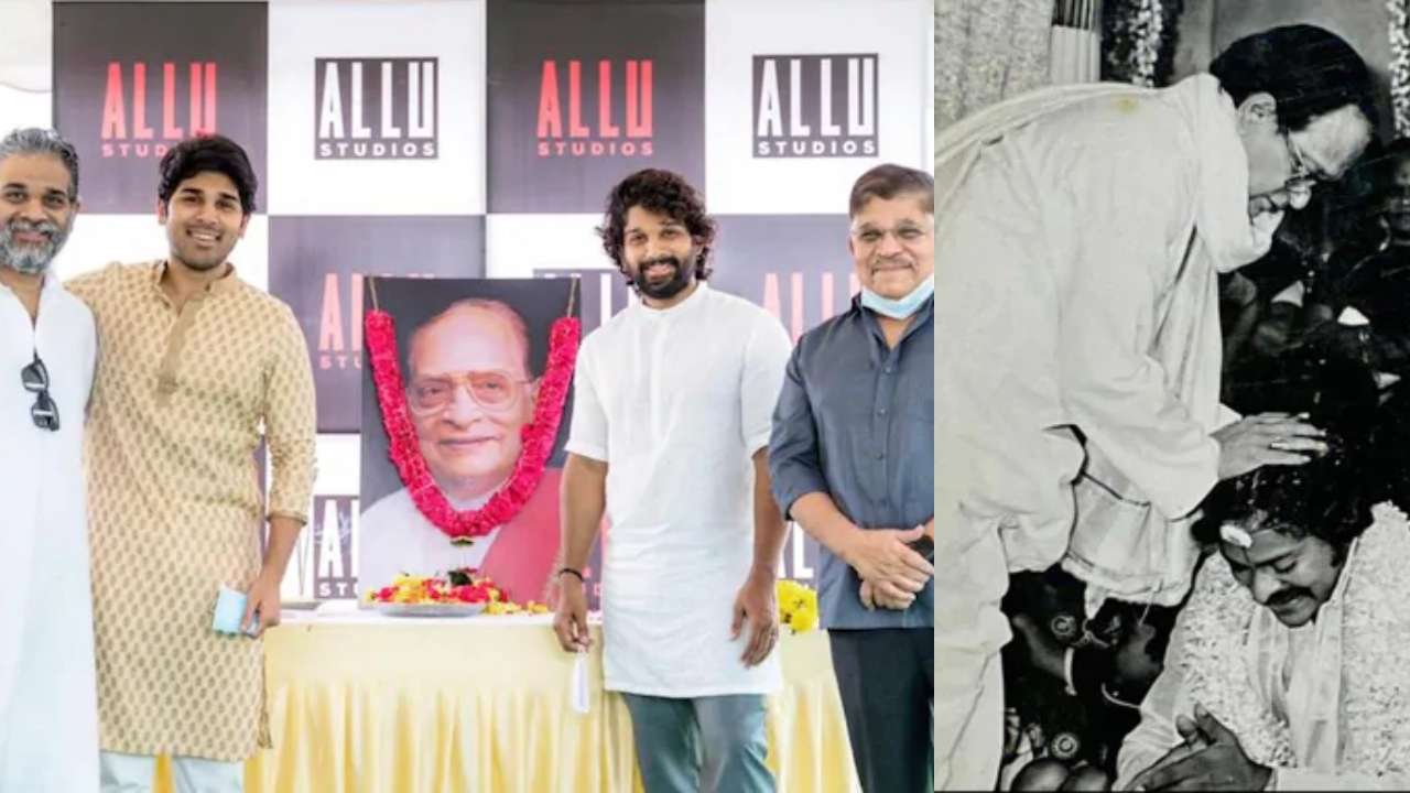 Allu Arjun announces Allu Studios on Allu Ramalingaiah's 99th birth  anniversary; Chiranjeevi remembers father-in-law