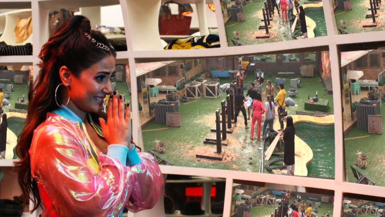 Hina Khan înapoi în casă;  primește acțiune din culise