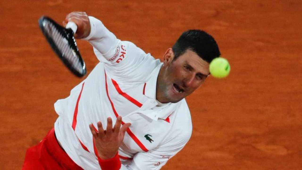 Novak Djokovic French Open 2020