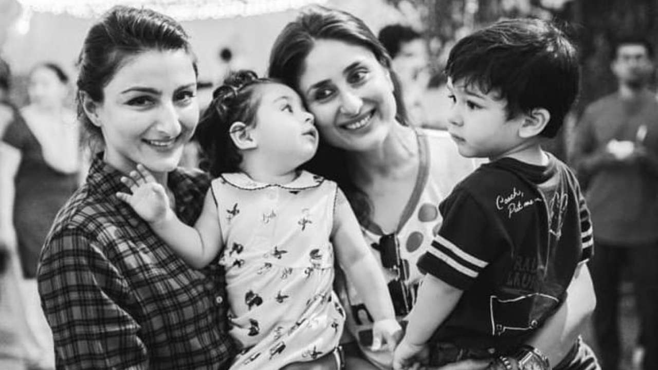 On Soha Ali Khan's birthday, Kareena Kapoor Khan shares unseen photo with  Taimur, Inaaya