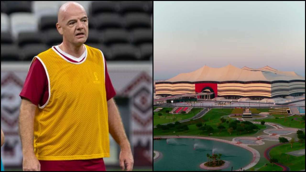 2022 Football World Cup Al Bayt Stadium Is Incredible Says Fifa President Gianni Infantino