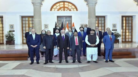 Afghan dignitaries
