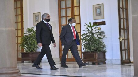 Abdullah's first visit to India