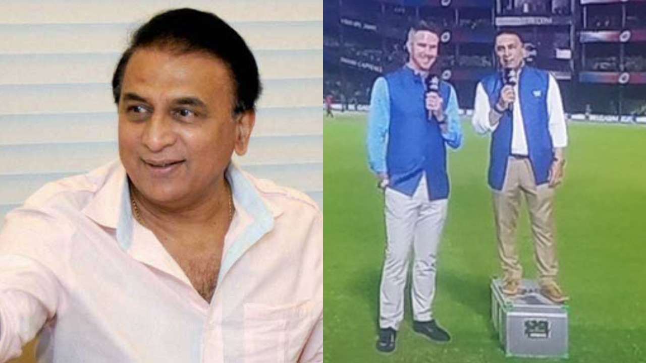 Fan Mocks Sunil Gavaskar For His Height Sheldon Jackson Gives Epic Response