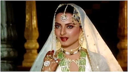 Rekha as 'Umrao Jaan'