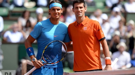 Rafael Nadal vs Novak Djokovic rivalry