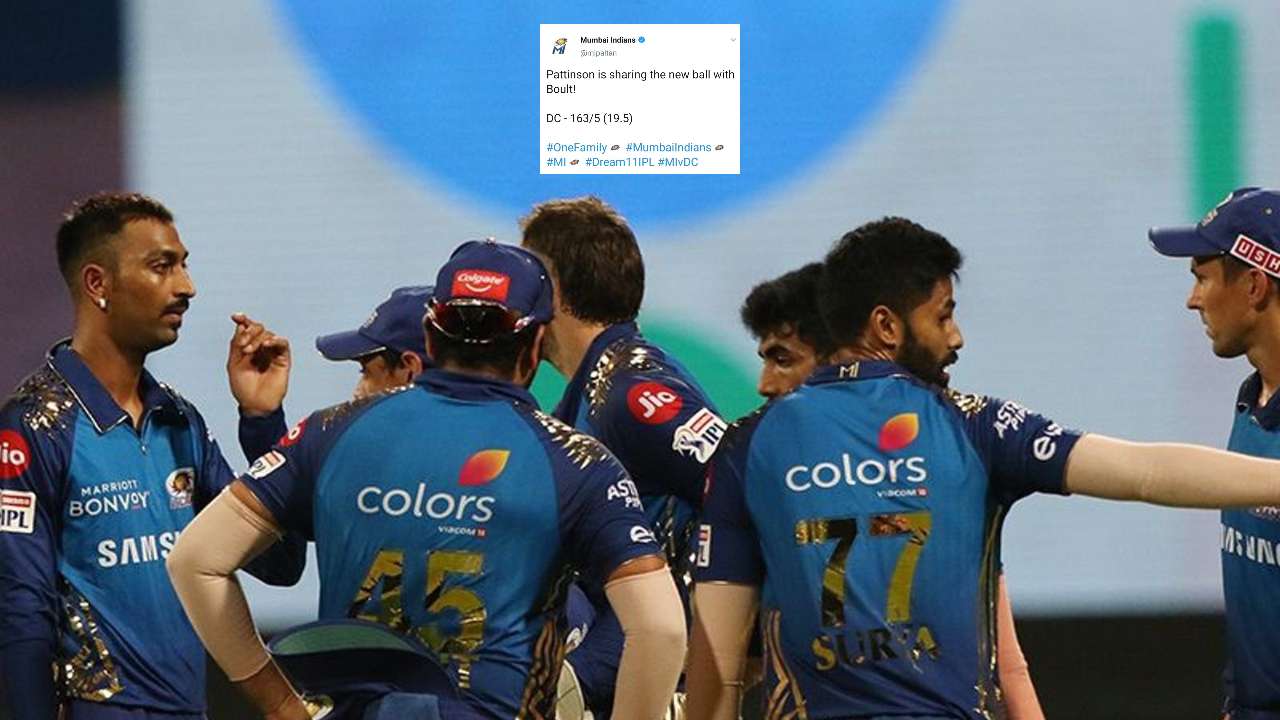 Ipl 2020 Mumbai Indians Deleted Tweet Sparks Fresh Match Fixing Rumors Amongst Fans See Post