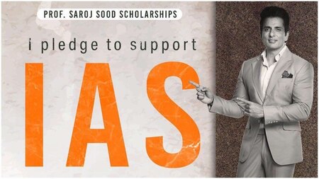Sonu Sood launches scholarship programme for IAS aspirants