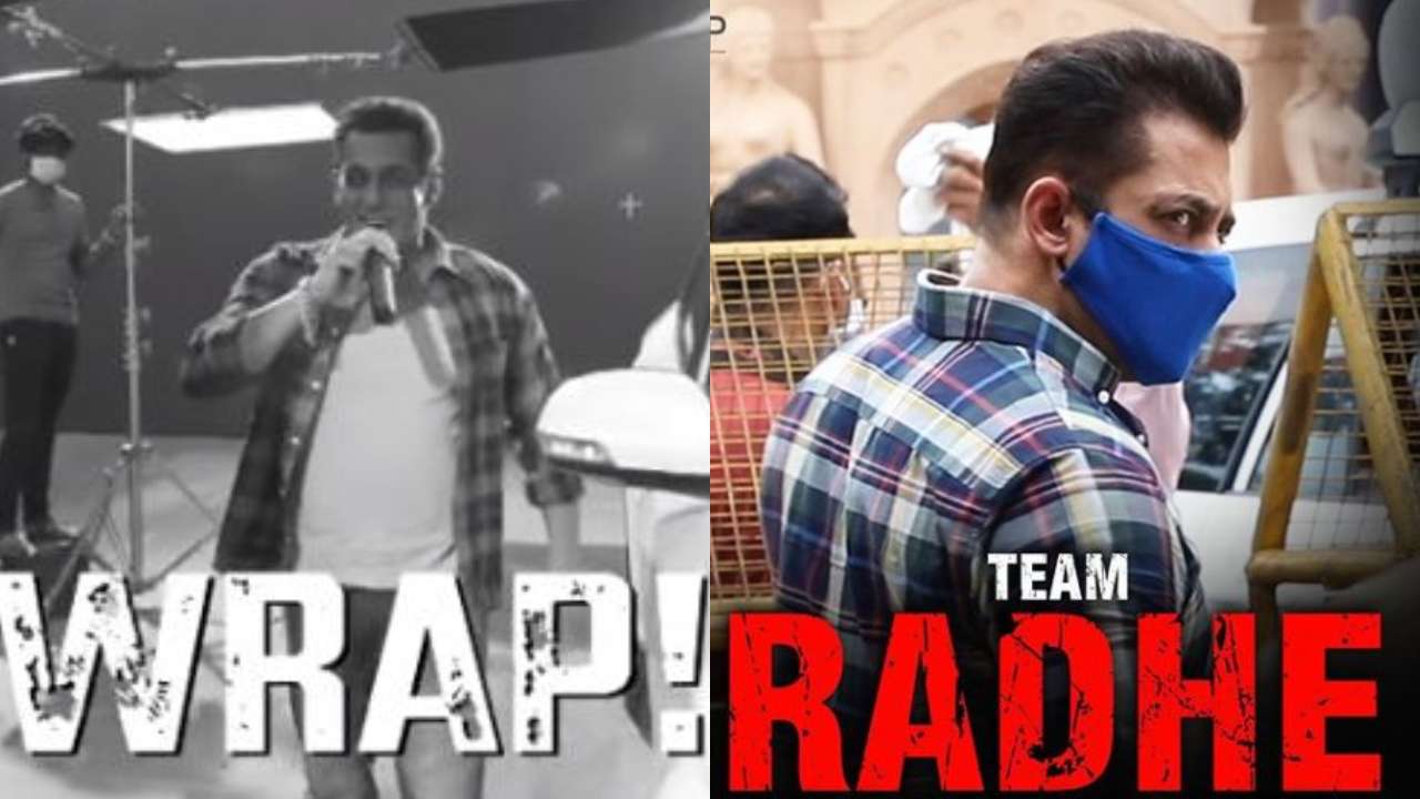 It S A Wrap Salman Khan Completes Shooting Of Radhe Your Most Wanted Bhai Ahead Of Schedule