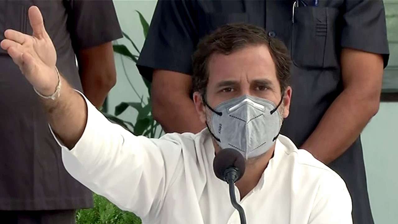 Congress leader Rahul Gandhi