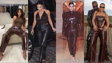No one does 'leather' better than Kim