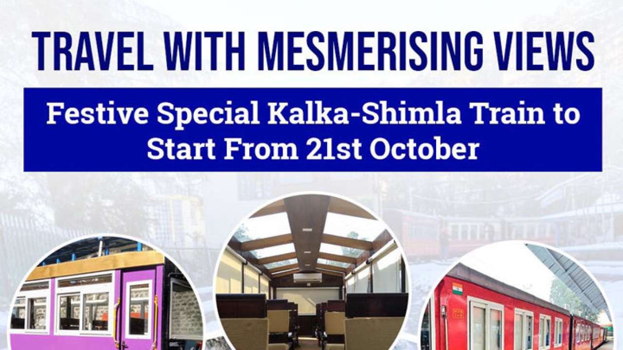Kalka-Shimla toy train resumes operation