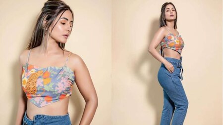 Hina Khan in Label Sugar, Made For Her Label