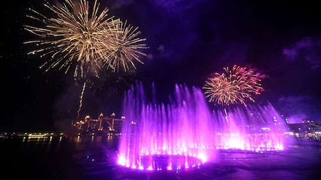 World's largest fountain launched in Dubai