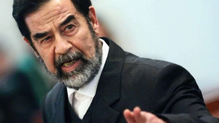 Dictator Saddam Hussein