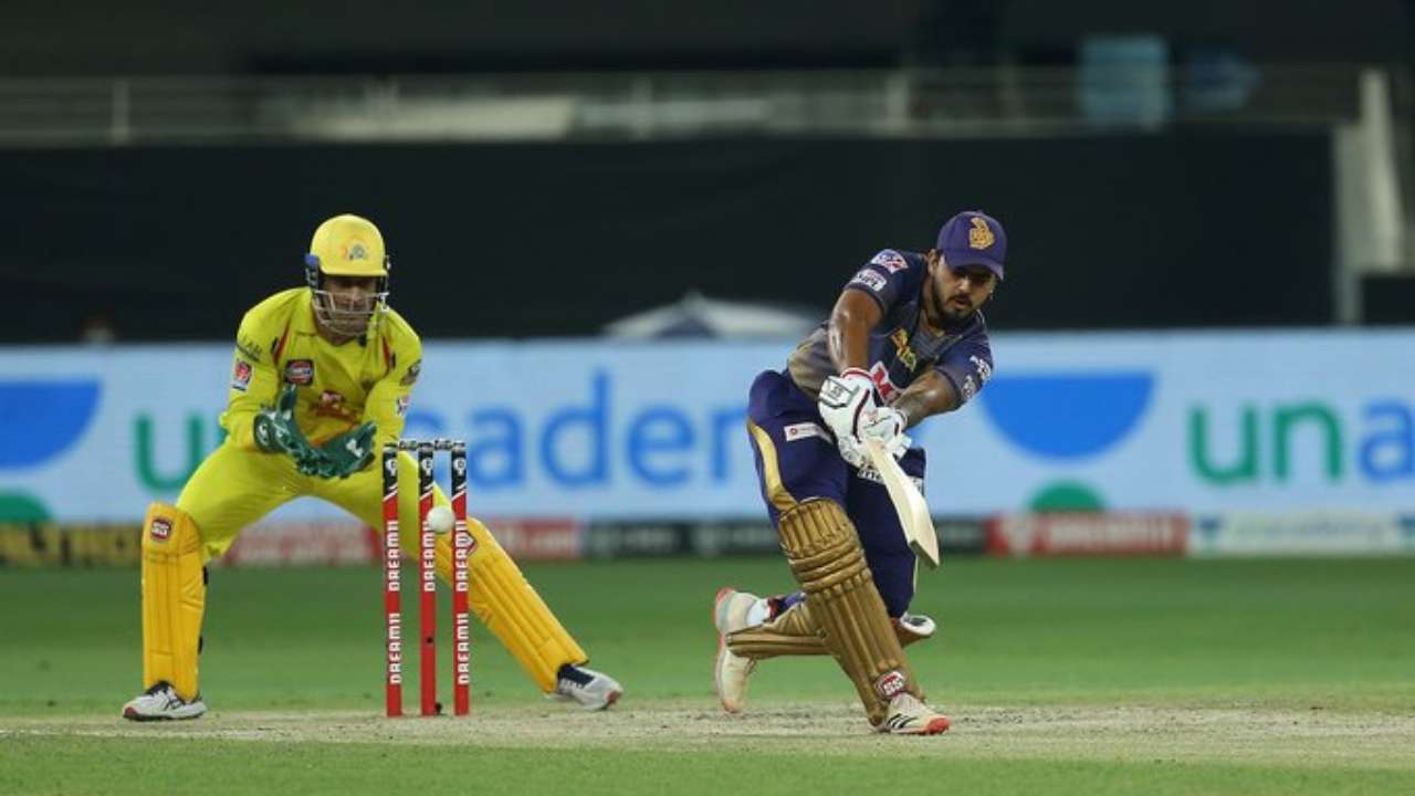 Nitish Rana IPL 2020 CSK vs KKR