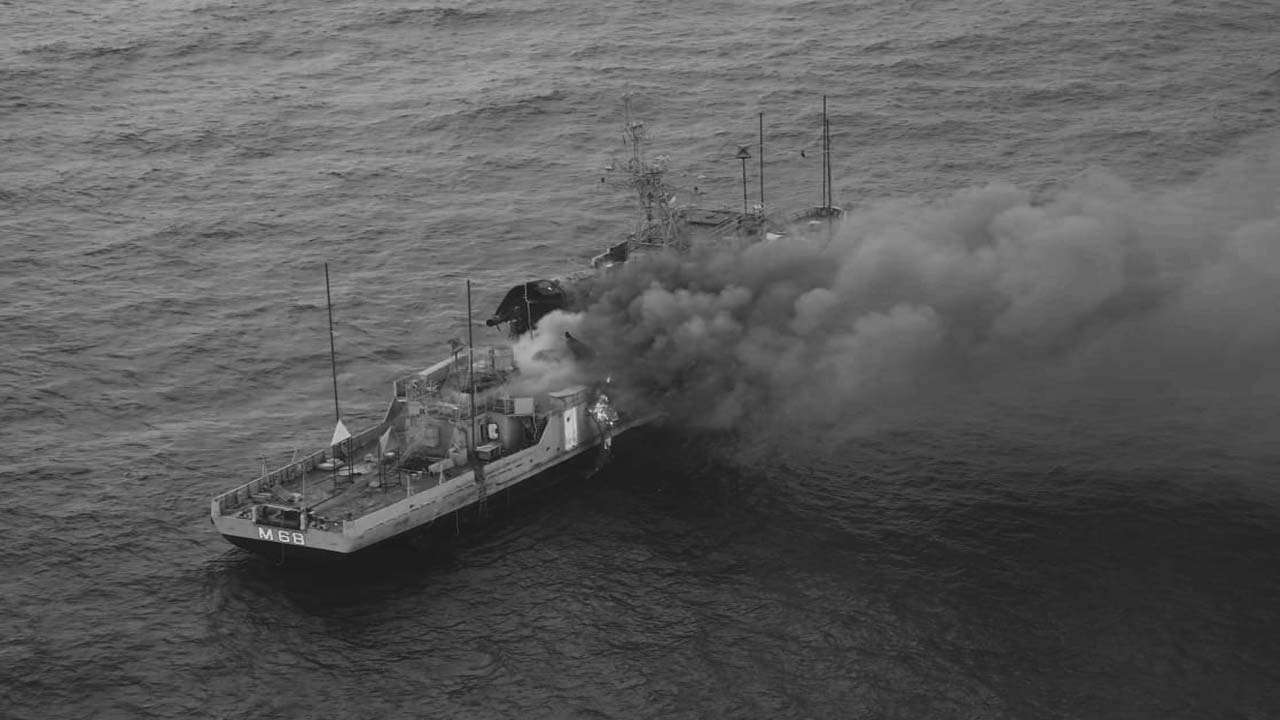 INS Kora hits target with precise accuracy
