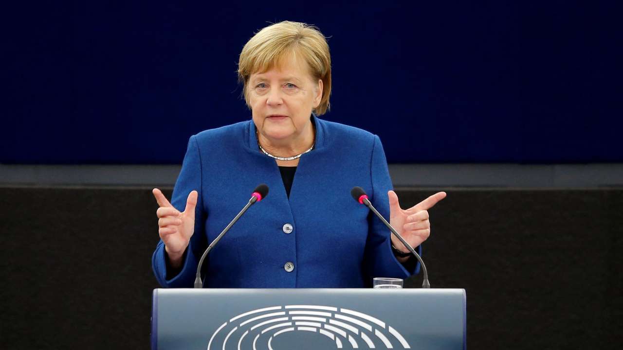 German Chancellor Angela Merkel