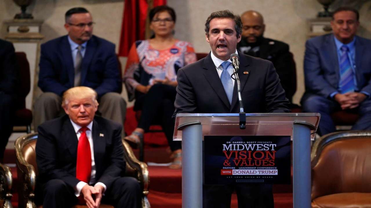 Michael Cohen on Trump