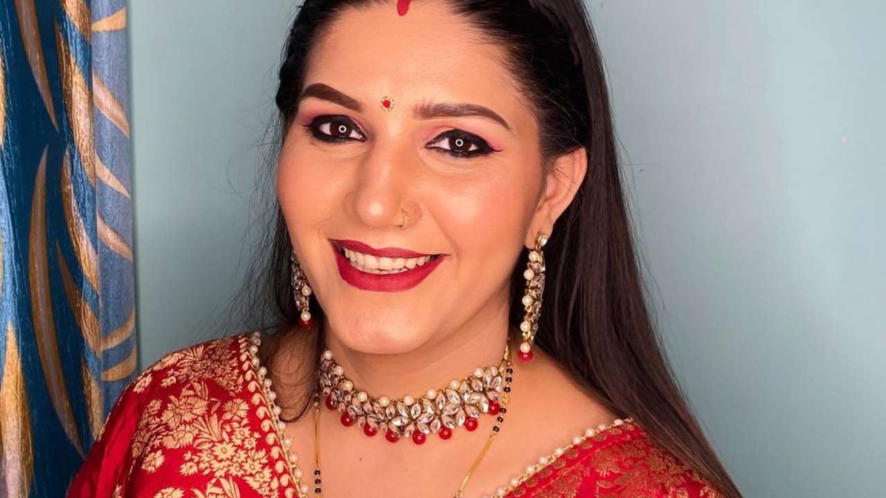 A look at Sapna Chaudhary's first Karwa Chauth for husband Veer Sahu